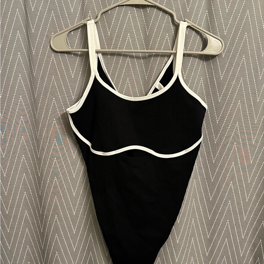 Target Colsie Ribbed One Piece Swimsuit - Picture 2 of 4